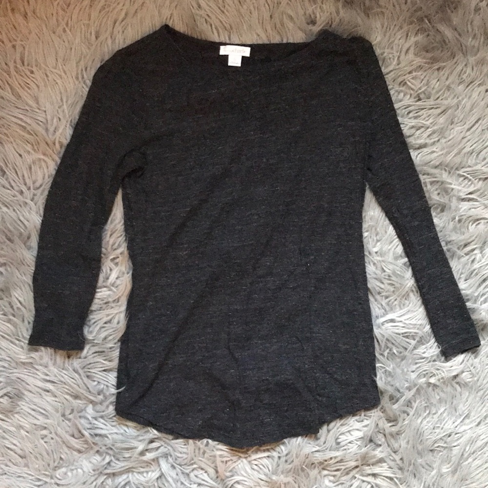 Charcoal long sleeve